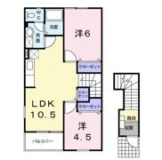 ピュアサンフラワーAの間取り画像
