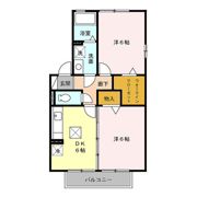 プロスパーBの間取り画像