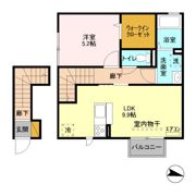 シャンテ藤代の間取り画像