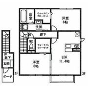 メゾンプルメトウズ02の間取り画像