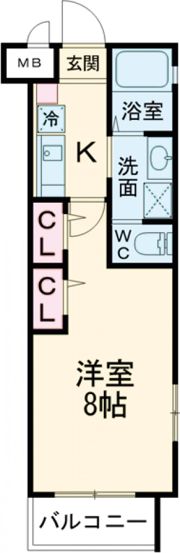 ワコーレヴィータ伊丹北本町の間取り画像