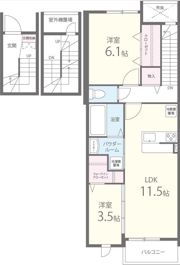 Benesta千里中央の間取り画像