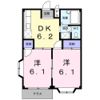 エスポワールMの間取り画像