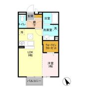 フォンテーヌ藤代の間取り画像