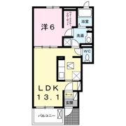 アルカディアⅥの間取り画像