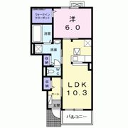 カサブランカの間取り画像