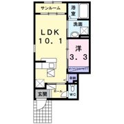 メヌエットの間取り画像