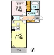 D-room戸原東の間取り画像