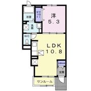 カラーリヴァー H＆Aの間取り画像
