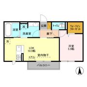 ルピナスヴィラ ABの間取り画像