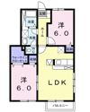 グリシーヌ・パレⅡ A棟の間取り画像