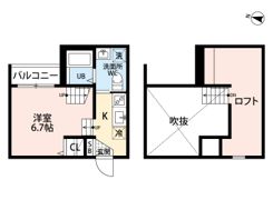 ヴァンクール二日市の間取り画像