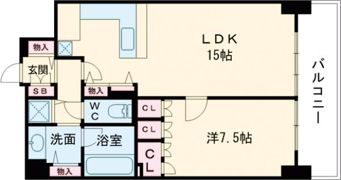 リーガル神戸下山手の間取り画像