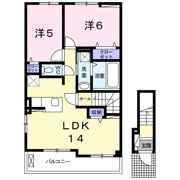 デュオ ルーチェ Ⅱの間取り画像