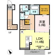 リージュの間取り画像
