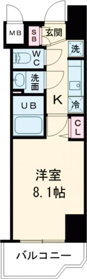 ララプレイス ザ・神戸シルフの間取り画像