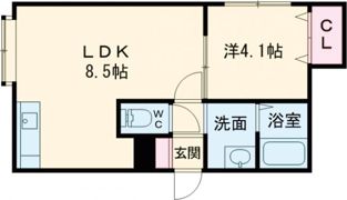 ステーションフロントの間取り画像