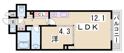 マグノリア・トアロードの間取り画像