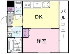 プリオーレ新開地の間取り画像