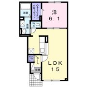 ひまわりの間取り画像