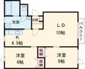 ハイツKATOHの間取り画像