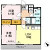 パークハイムAの間取り画像