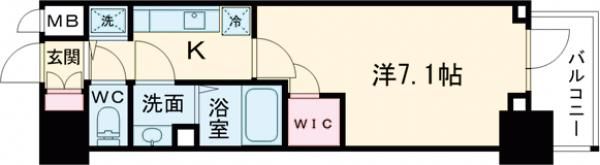 エスリード神戸ハーバーテラスの間取り画像