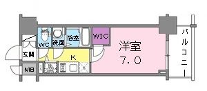 エスリード神戸ハーバーテラスの間取り画像