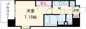 Luxe東灘の間取り画像