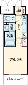 ファーストフィオーレ神戸湊町の間取り画像
