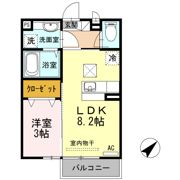 プログレスⅠ A棟の間取り画像