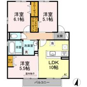 セントラルパークⅡの間取り画像