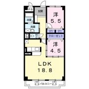 チュリス千里の間取り画像