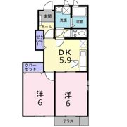 エレガンス壱番館の間取り画像