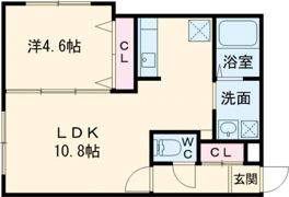 ORNIS千歳(オルニス千歳)の間取り画像
