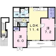 グレイスヒル弐番館の間取り画像
