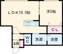 インデックス千歳駅前の間取り画像