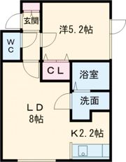 グレース k2の間取り画像