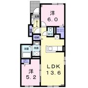 メゾン東陽Ⅱの間取り画像