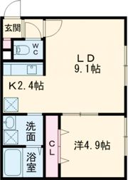 Azul千歳(アジュール千歳)の間取り画像