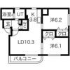 アトレ福住の間取り画像
