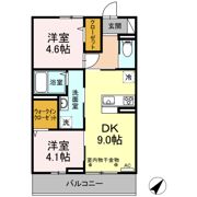 Grass fieldsの間取り画像
