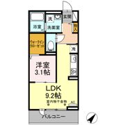 Grass fieldsの間取り画像