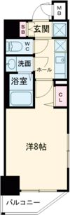 レジデンス神戸大倉山グルーブの間取り画像