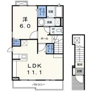 ラフォーレ・Sの間取り画像