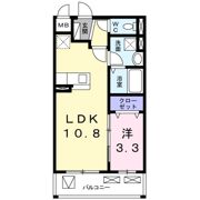 ハルミモザの間取り画像