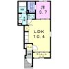 ラフレシールⅡの間取り画像