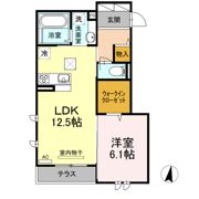 ブラン ノワール多摩の間取り画像