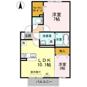アンヌプリの間取り画像
