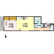 ヴィーブルS武蔵新城の間取り画像